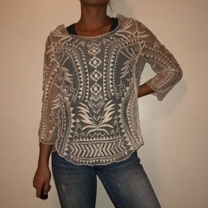 NWOT lace top
